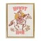 Stupell Industries Howdy Hon Cowgirl Floater Framed Canvas Wall Art Design by Victoria Barnes